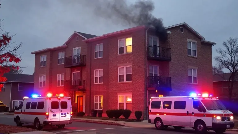 Illustration for: Phillip Williams pulls Brown couple from burning Stone Mountain apartment